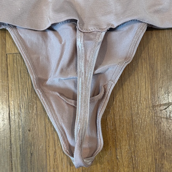 Victoria's Secret | Strapless Shapewear Bodysuit in Beige - Picture 7 of 13